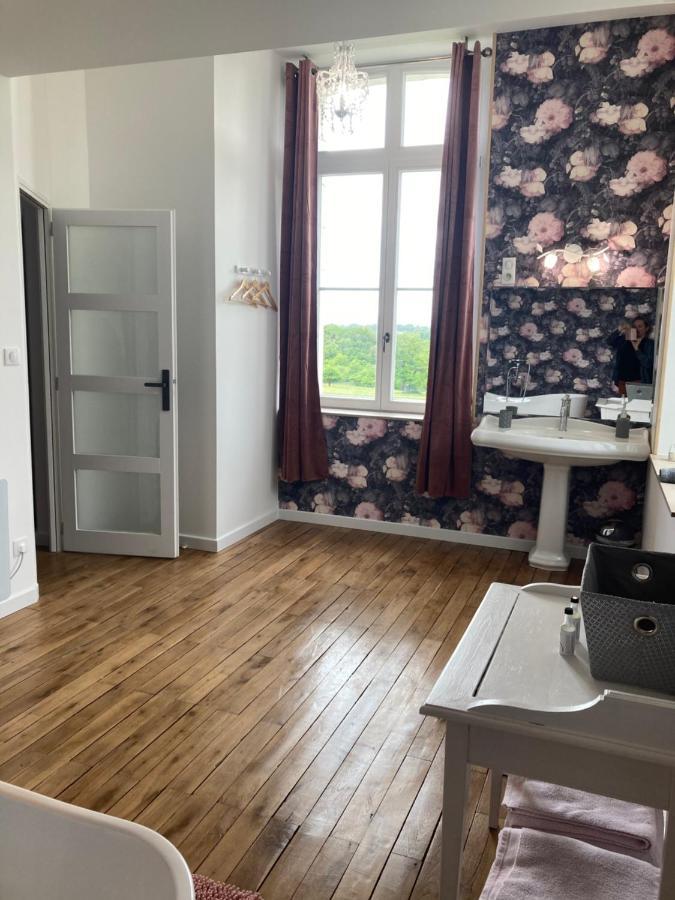 Chazemais Chateau De La Bouchatte Chambre Les Roses מראה חיצוני תמונה